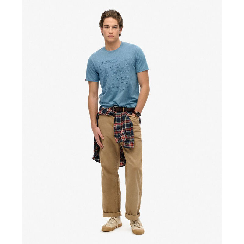 Superdry Workwear Embossed Relaxed Tee image number 3